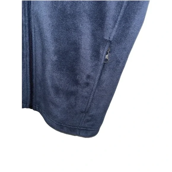 Columbia Boys' XL 18/20 Steens Mountain Fleece Vest Navy Blue Full Zip Outdoors - Picture 8 of 12